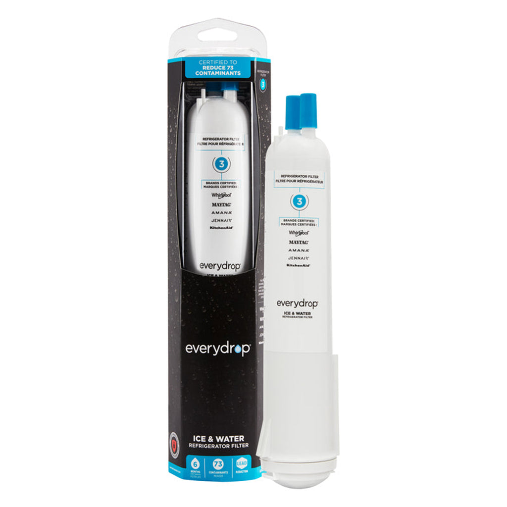 3-Pack Everydrop Water Filter 3 – 4396710 EDR3RXD1 Whirlpool Refrigerator Water Filter Replacement Fridge Filter